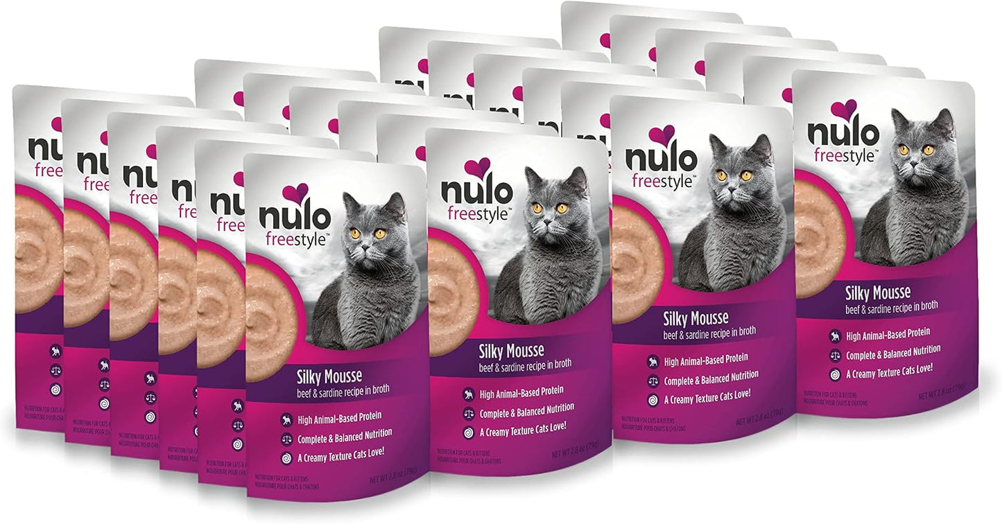 Smooth texture premium wet cat food pouch for kitten adult and senior felines