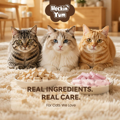 Freeze Dried Cat Treats with Goat Milk, Chicken & Cranberry, Gentle Goat Milk Cat Snacks for Sensitive Stomachs, Food Topper for Kittens, Adults & Seniors, 2.5 oz - Image 9