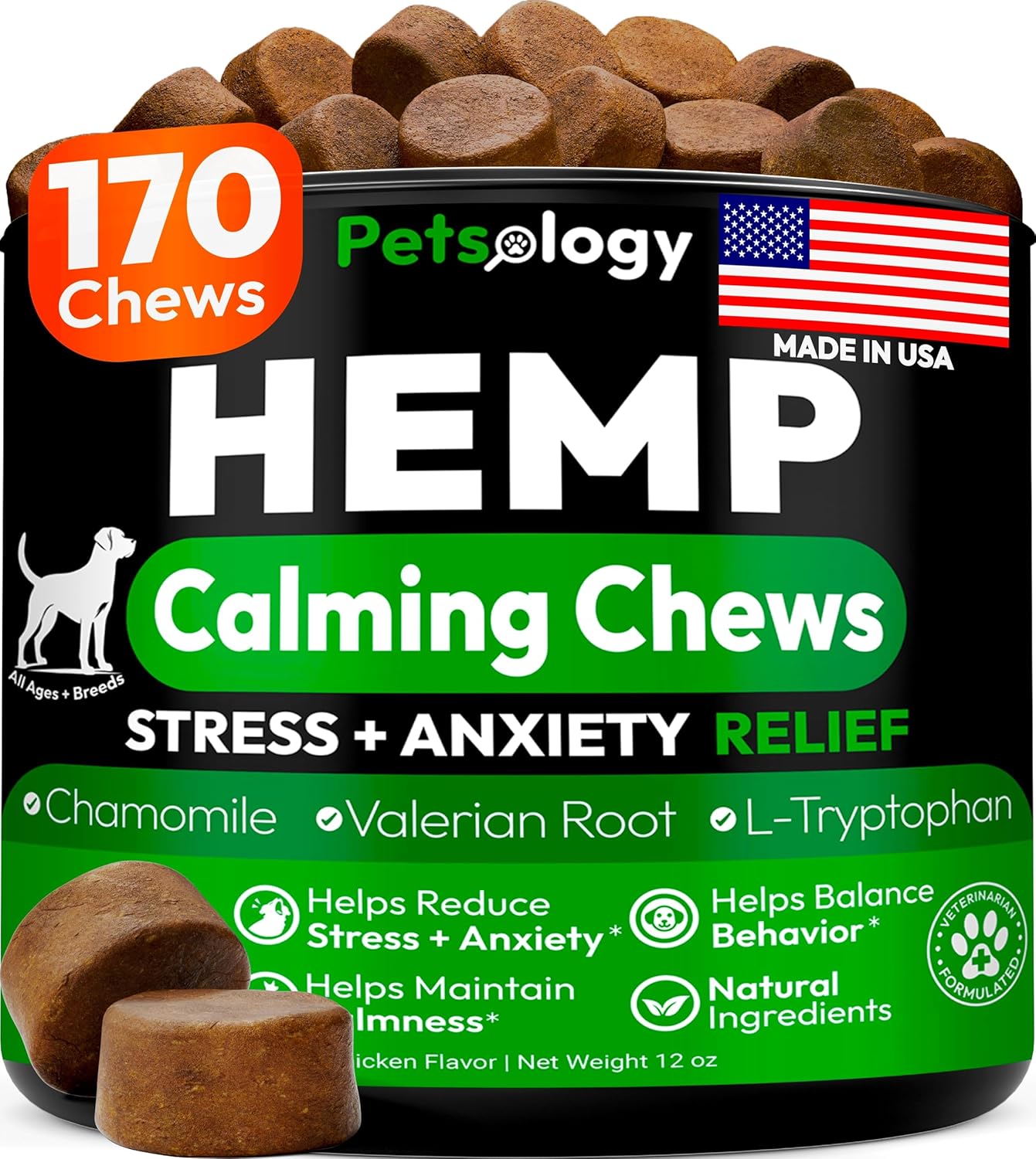 Probiotics for Dogs - 250 Dog Probiotics Chews - Digestive Enzymes & Prebiotics - Support Gut Health, Diarrhea, Gas & Constipation Relief - Itchy Skin, Allergies, Yeast Balance - Advanced Supplement - Image 12