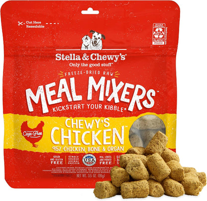 Stella and Chewy's Freeze Dried Raw Chicken Meal Mixers packaging front view