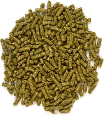 Soy and wheat free premium pet pellets for chinchillas of all ages