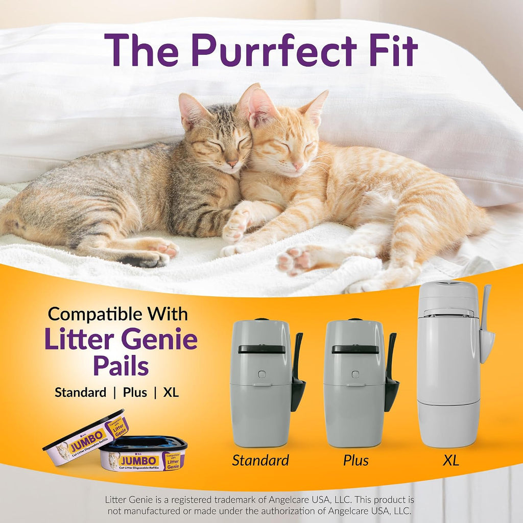 Reli. jumbo continuous film roll for cat waste disposal pails