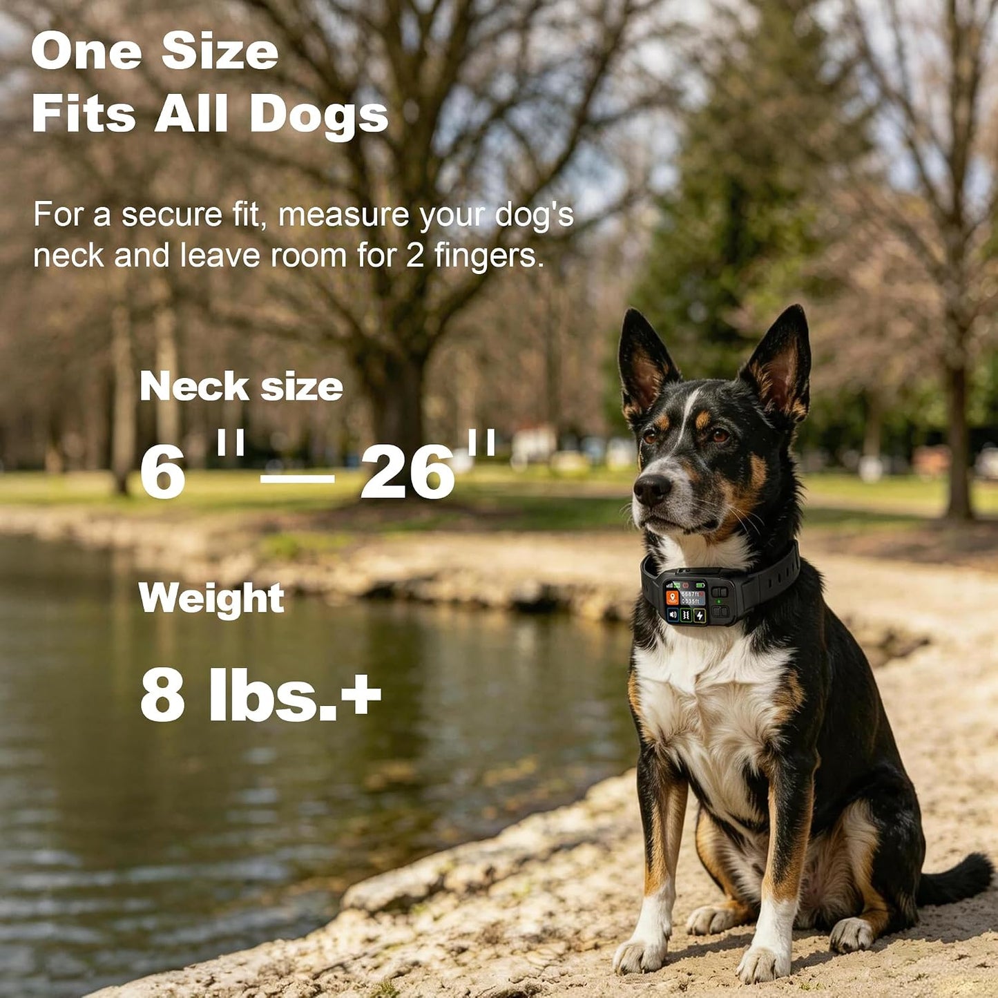 Sglyq black pet fence receiver tracking components and internal satellite connector placement.