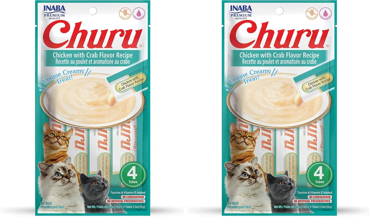 INABA Churu Lickable Pure Natural Cat Treats (Tuna Recipe, 4 Tubes) - Image 14