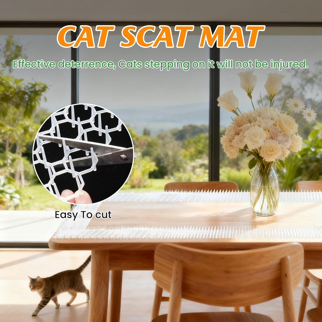 Oceanpax pet training mat placed on a sofa