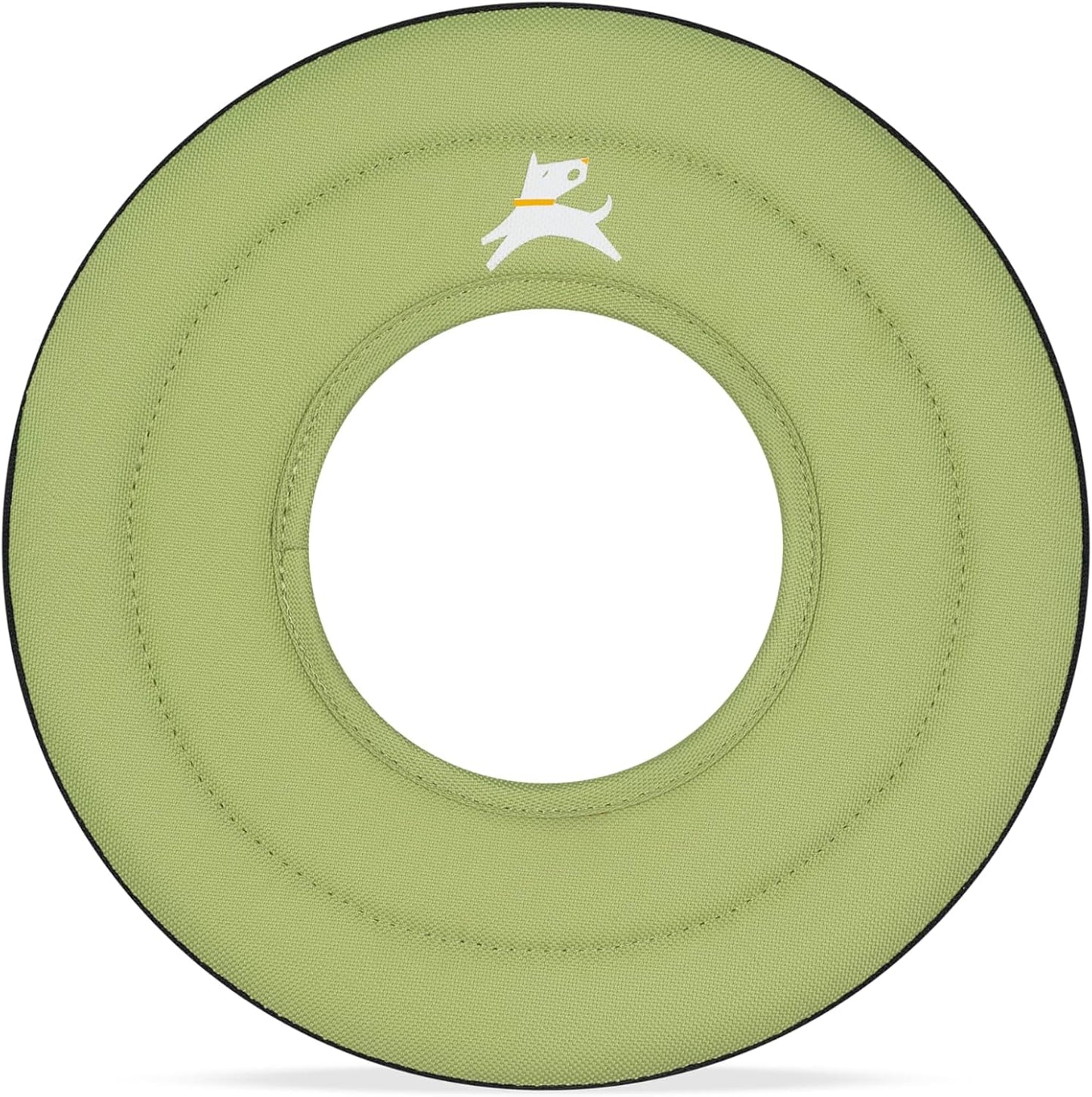 OllyDog Super Flyer Dog Flying Disc - Floating Fetch Toy for Water Play, Soft Eco-Friendly Recycled Fabric, Gentle on Teeth, 11" for Medium & Large Dogs (Castle Rock, 11") - Image 15