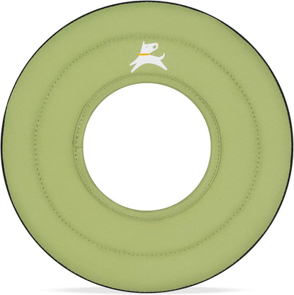 OllyDog Super Flyer Dog Flying Disc - Floating Fetch Toy for Water Play, Soft Eco-Friendly Recycled Fabric, Gentle on Teeth, 11" for Medium & Large Dogs (Castle Rock, 11") - Image 15