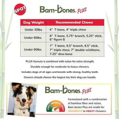 Close up of Spot Bam-Bones Plus Branch texture and nubs
