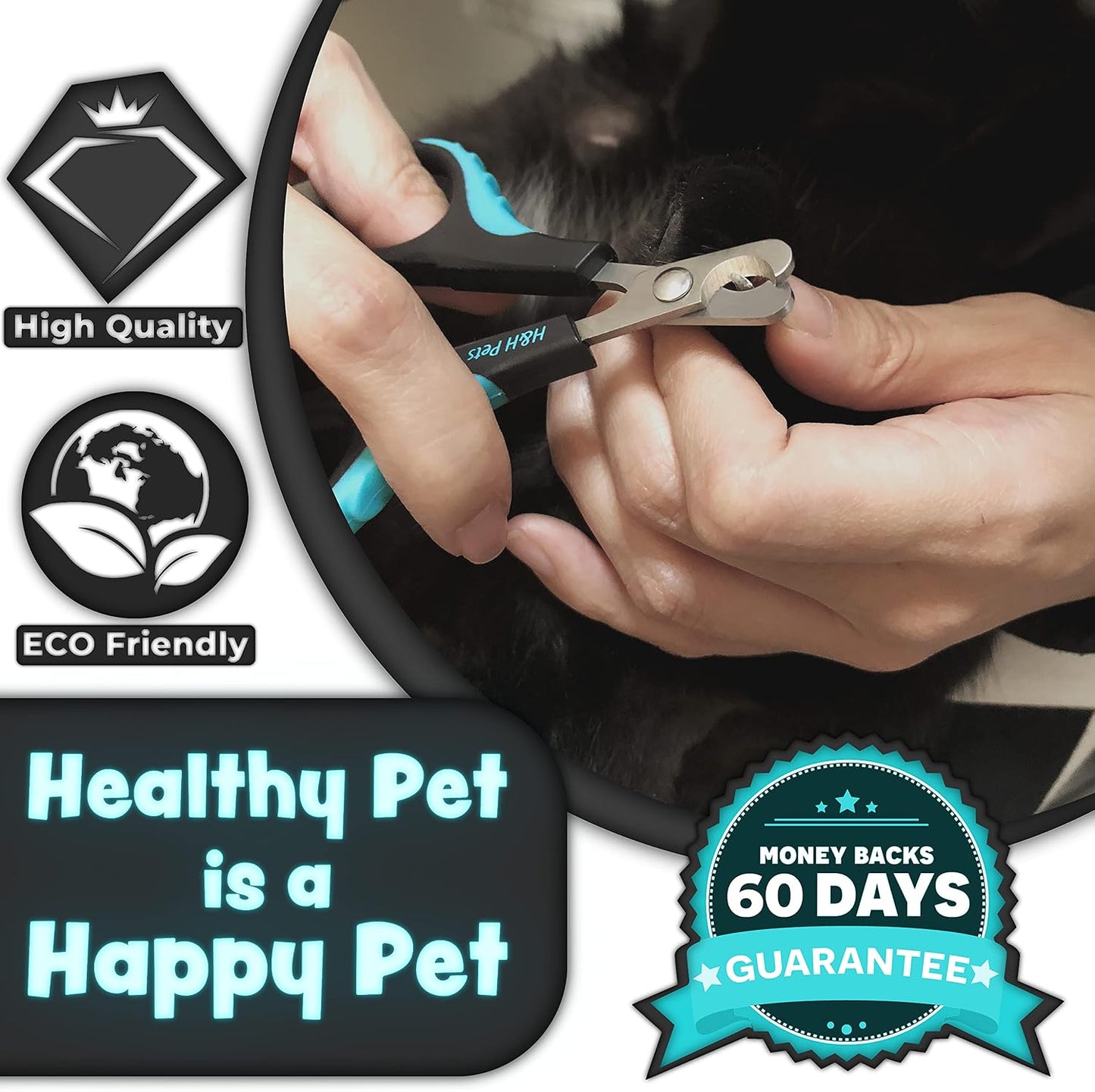 Close up of H&H Pets grooming tool for cats