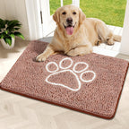 Bcoimo Super Absorbent Cat Door Mat, 24"*17" Anti Slip Mat for Muddy Paws, Pet Rugs for Dirty Paws Washable that Absorbs Moisture and Dirt, for Cat Cage and Pet Resting Carpet - Image 11