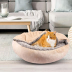 Gasur anti-anxiety pet bed for small indoor breeds