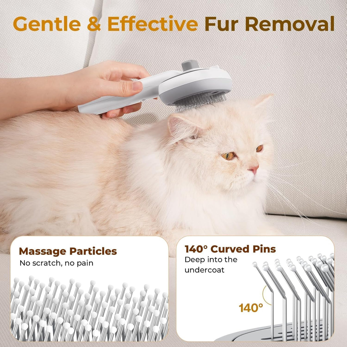 Kevriz steam brush demonstrating cool mist spray mode