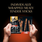 Sheba Meaty Tender Sticks Cat Treats Chicken, Tuna Flavor, or Salmon Flavor, 0.14 oz., 70 Count - Image 9