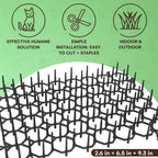 Homarden cat deterrent mat placed on indoor furniture