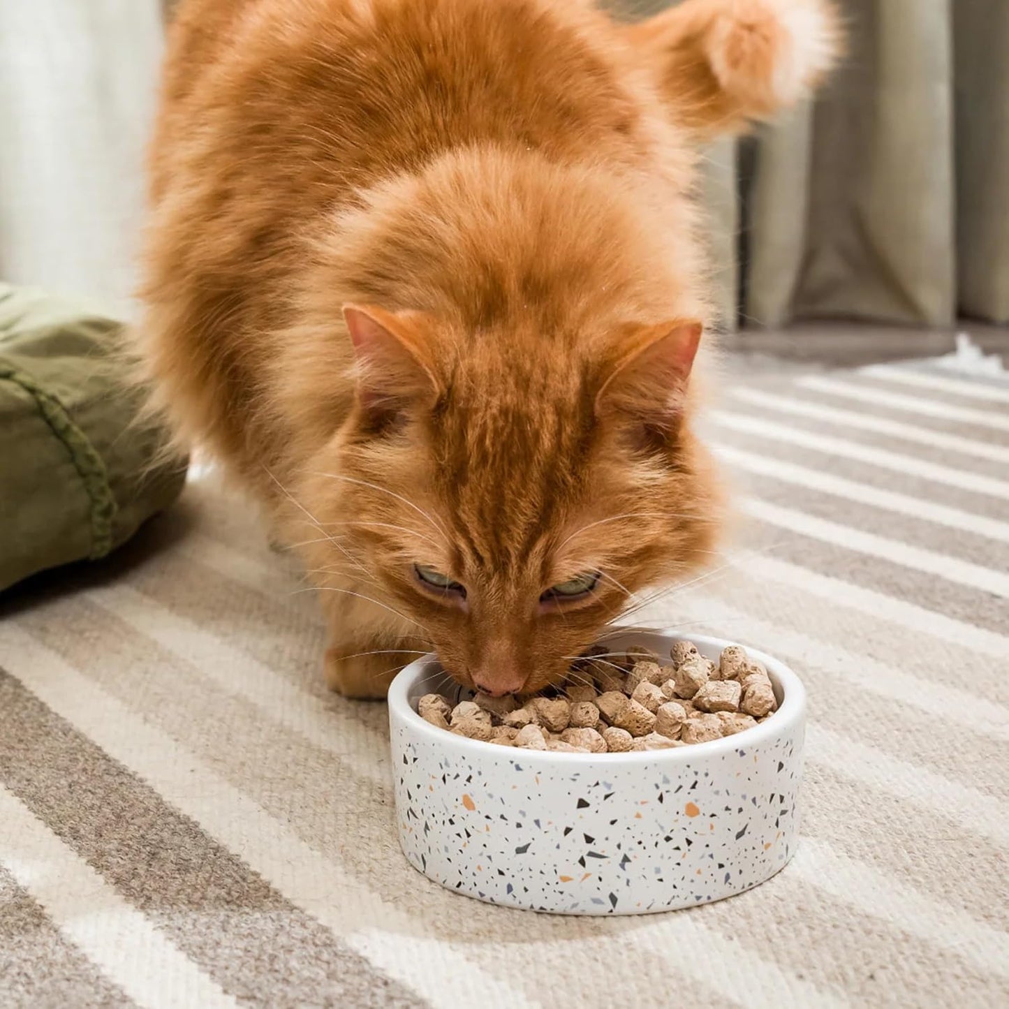 Open Farm humanely raised chicken cat treats ingredients list and nutritional panel