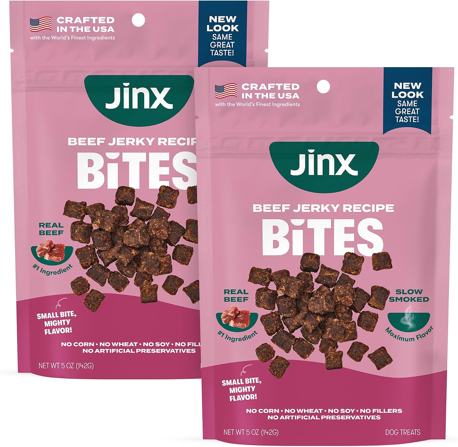 Jinx Beef Bites Jerky Dog Treats - Soft & Chewy, All Natural Dog Jerky Treats with Grass-Fed Beef - Pet Products for All Dogs (Puppies, Adults & Seniors) - 15oz - Image 11