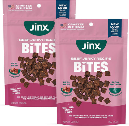 Jinx Beef Bites Jerky Dog Treats - Soft & Chewy, All Natural Dog Jerky Treats with Grass-Fed Beef - Pet Products for All Dogs (Puppies, Adults & Seniors) - 15oz - Image 11