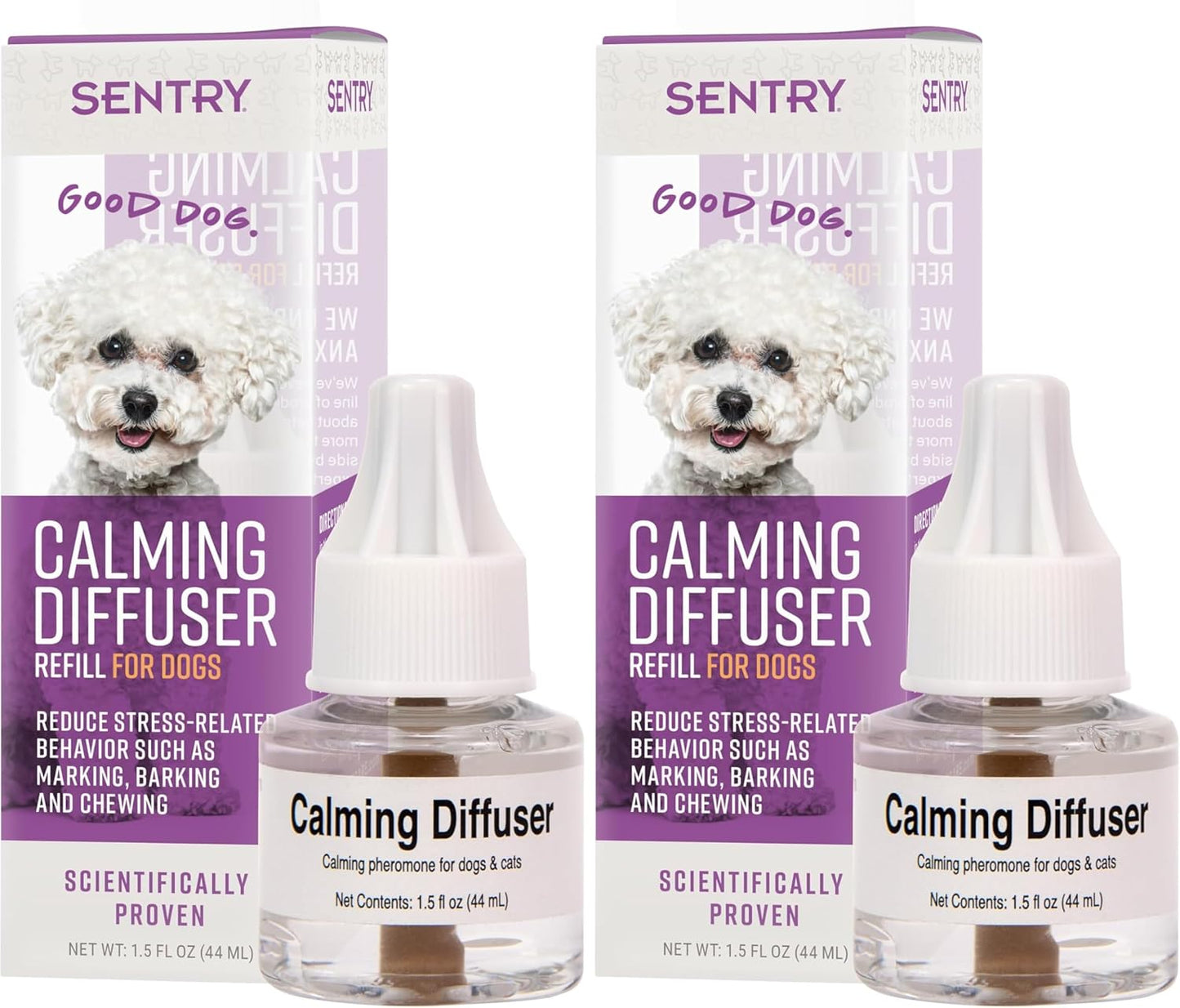 Sentry Behavior Portable Calming Diffuser Refill for Cats, Reduces Response to Normal Stress and Bad Behavior with Calming Phereomones, Easy-to-use Portable Design, 60 Day Release - Image 13