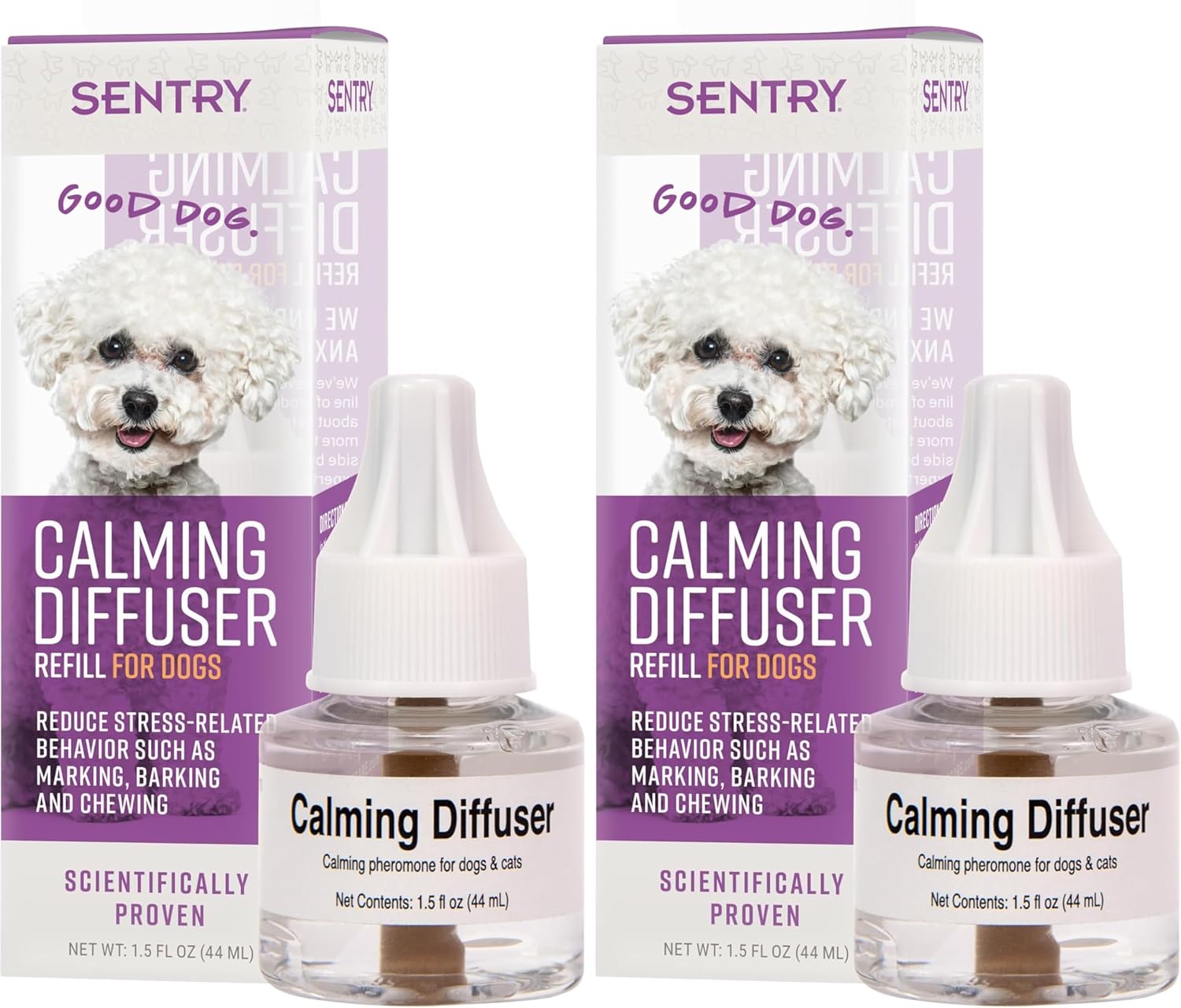 Sentry Behavior Portable Calming Diffuser Refill for Cats, Reduces Response to Normal Stress and Bad Behavior with Calming Phereomones, Easy-to-use Portable Design, 60 Day Release - Image 13