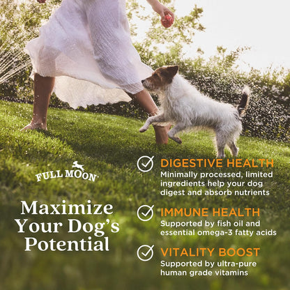 Full Moon air dried pet food tender nutrient rich dog treats