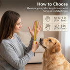 WAGINGROO versatile pet grooming and massage glove packaged for cats and dogs