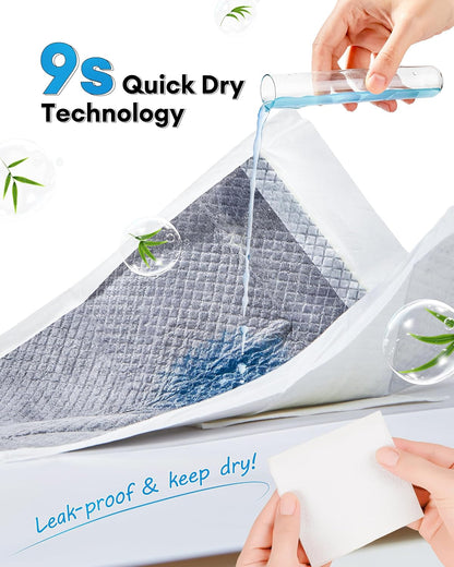 Bamboo charcoal odor control diagram for pet liners