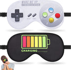 Ferocity 2 Pcs blackout sleep mask set front view