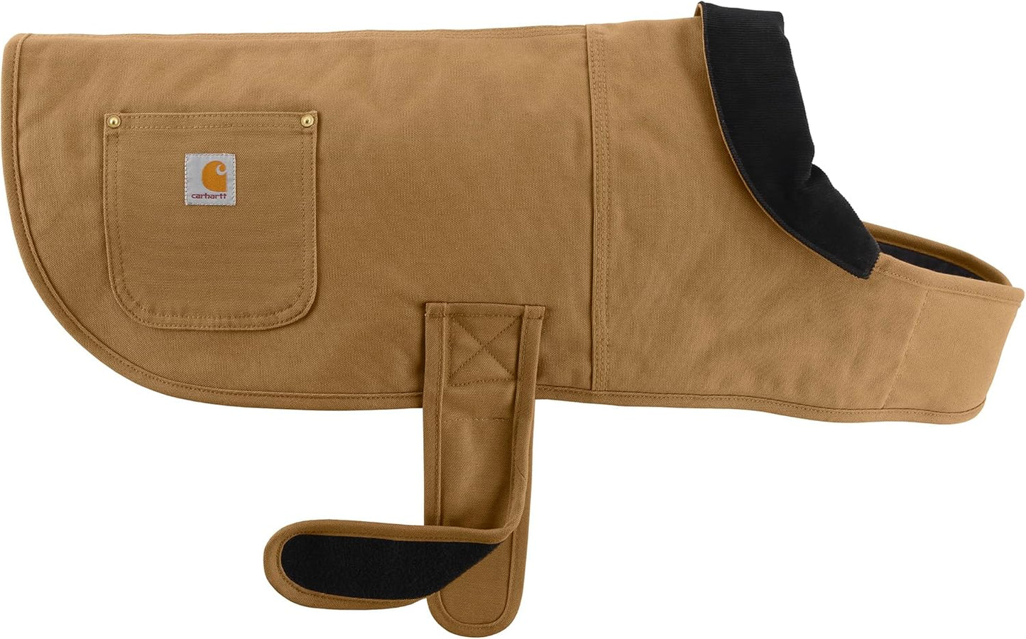 Carhartt Firm Duck Dog Chore Coat, Insulated Weather Resistant Jacket for Cold and Windy Conditions, Carhartt Brown, Small - Image 10