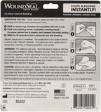 WoundSeal hemostatic powder box showing 4 applications