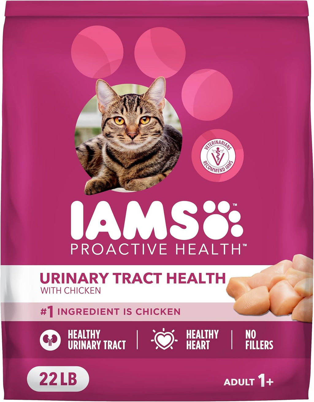 IAMS Proactive Health Urinary Tract Health Dry Cat Food, Chicken, 7 lb - Image 11