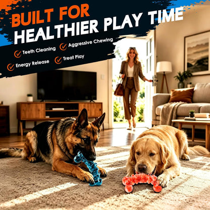 Wowbala dog chew toys in vibrant colors