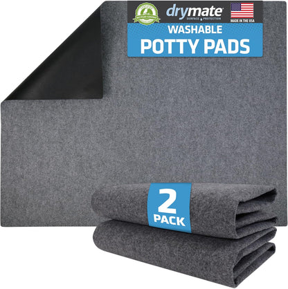 Drymate Jumbo Dog Playpen Mat (60x74), Super Absorbent, Waterproof, Slip-Resistant, Machine Washable, Reusable Puppy Pad for Training, Whelping, Housebreaking, Incontinence, Crate, Kennel (USA Made) - Image 13