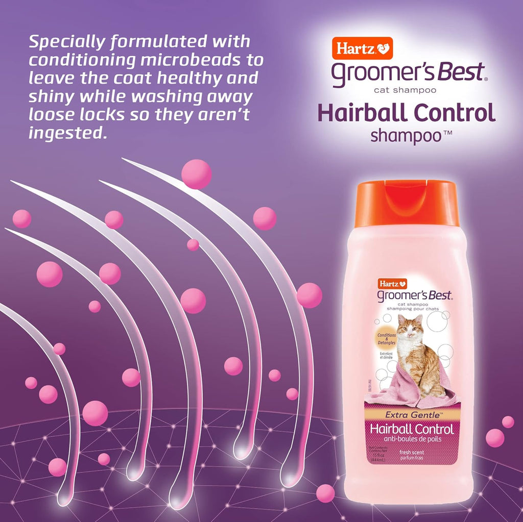 Kitten and adult cat safe grooming product display