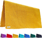 Majestic Ally Solid Color 34"x 36" Traditional Acrylic Saddle Blanket with Hemline Edges-3.7 lbs (Turquoise) - Image 11
