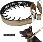 Side profile of Mayerzon patented dog training collar
