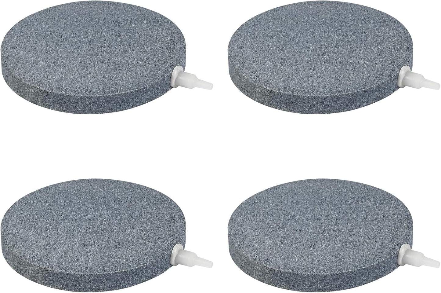 Aquaneat hydroponic DWC reservoir air stone showing the compact low profile dimensions.