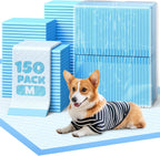 Powools 100-Pack X-Large Puppy Pads - 34'' x 28'' Pee Pads for Dogs Potty Training with Leak-Proof Quick-Dry Design, 6-Layer Wee Wee Pads for Dogs, Blue - Image 9