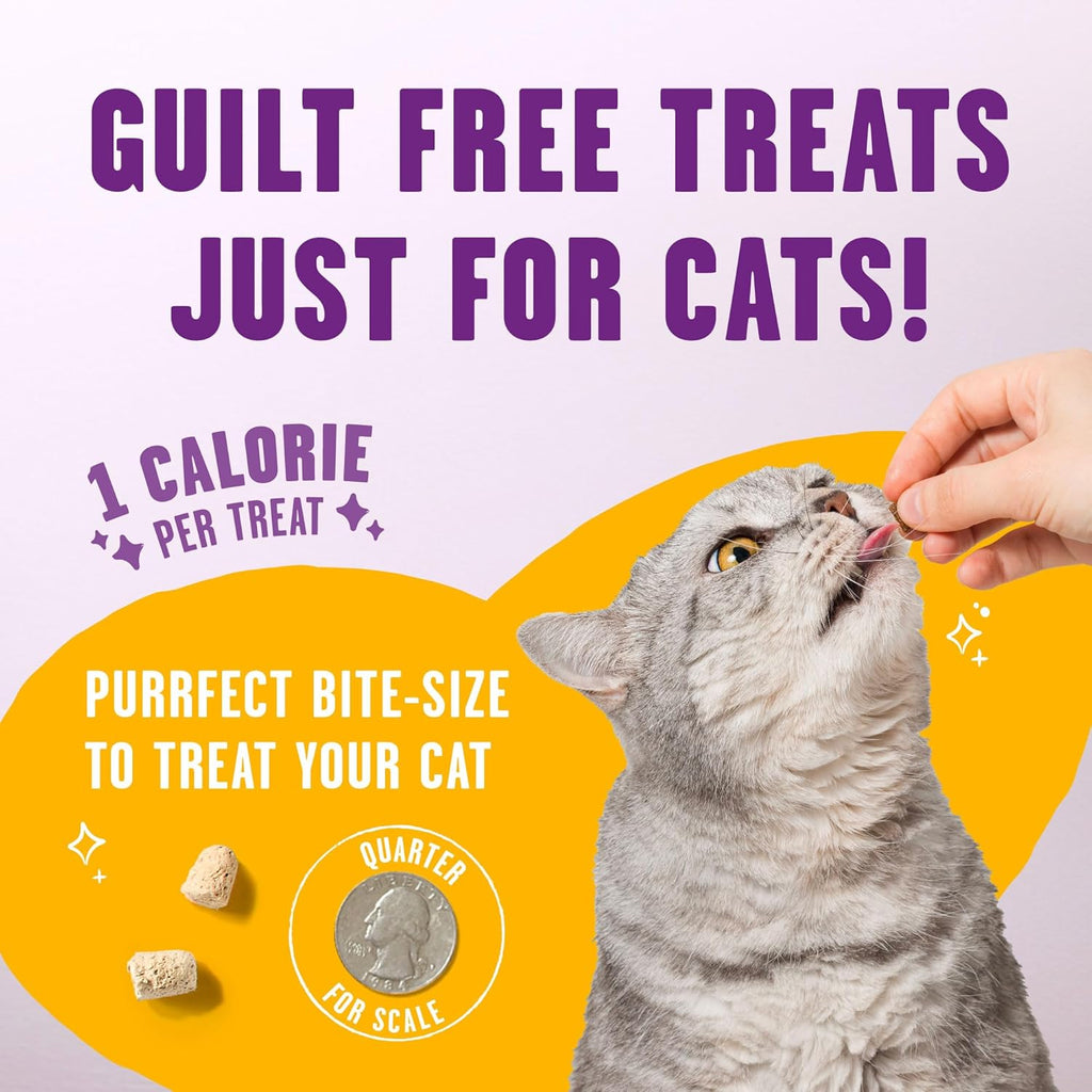 Stella & Chewy's Meowfulls healthy cat treats back of bag nutrition facts