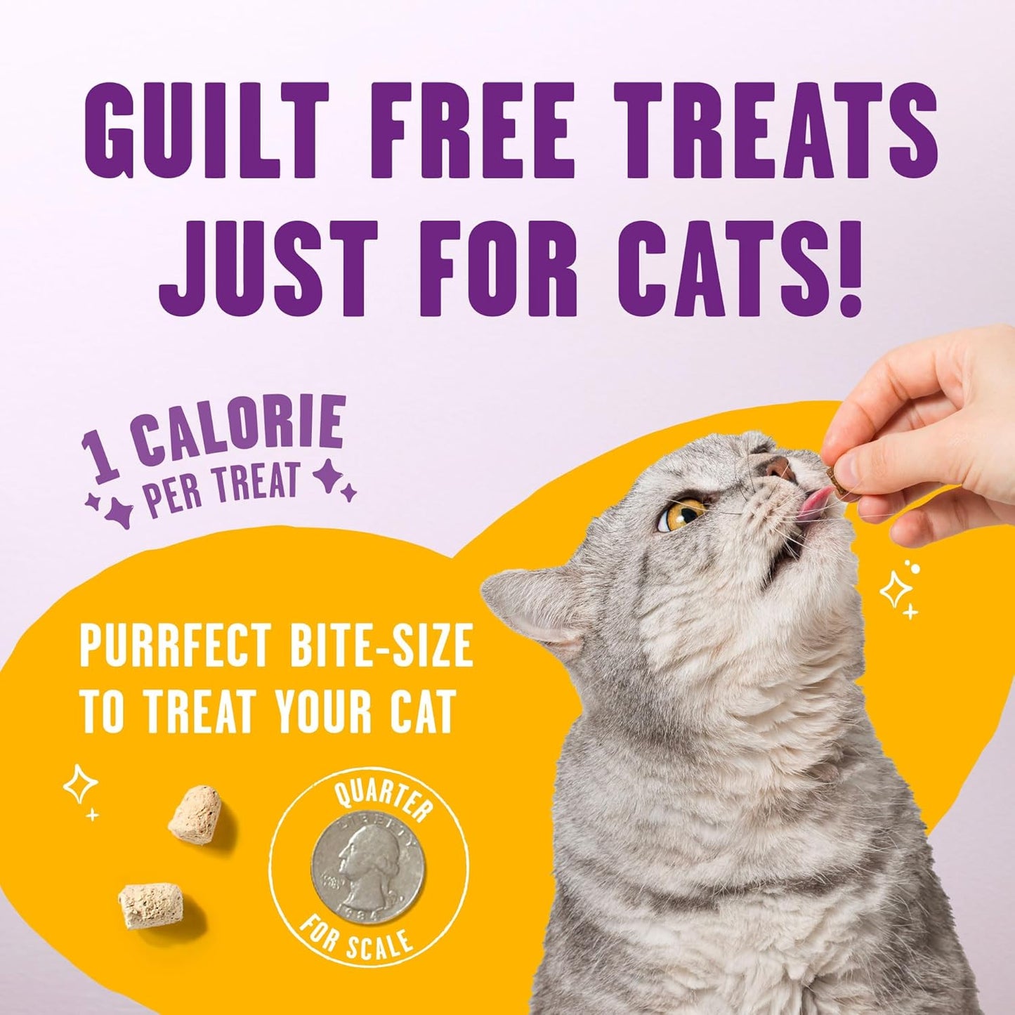 Stella & Chewy's Meowfulls healthy cat treats back of bag nutrition facts
