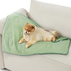 LE SURE Premium Cooling Blankets for Large Dogs - Washable Dog Cooling Throw Blanket with Q-MAX>0.4Durable Self Cooling Pet Mat for Cat, Soft Cooling Summer Blanket for Hot Weather, Grey, 40x50 - Image 11