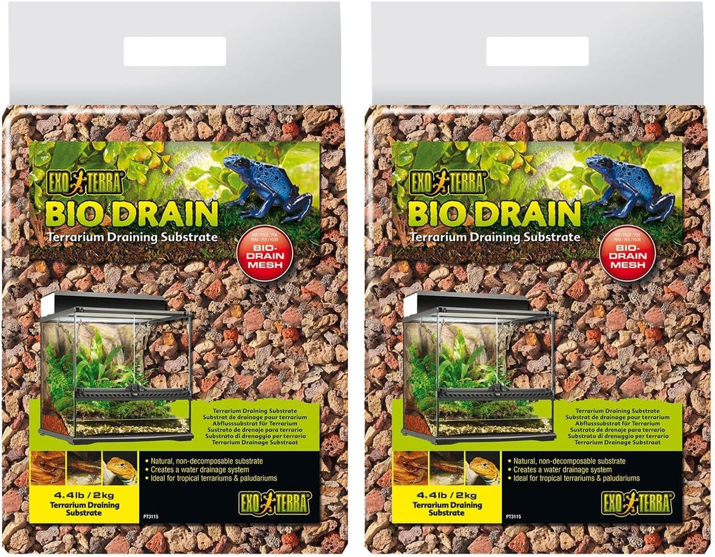 Exo Terra BioDrain volcanic draining substrate product details