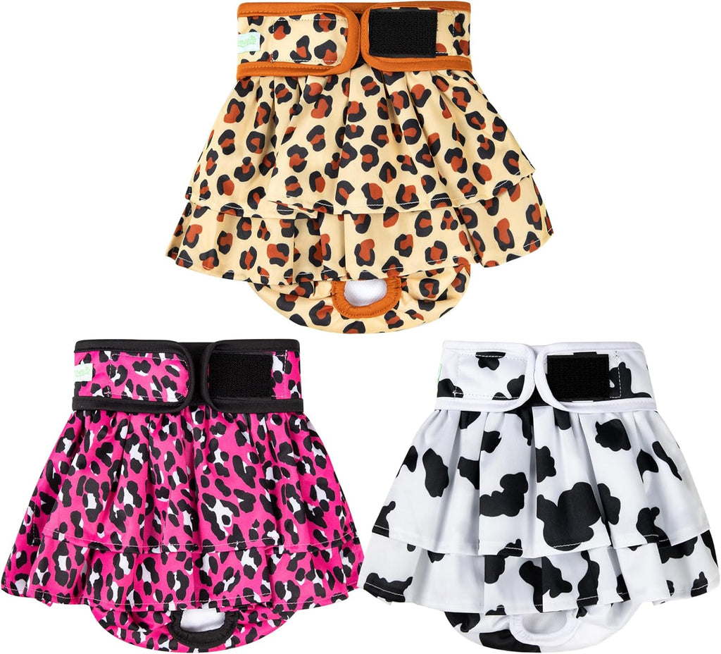 wegreeco Dog Diapers Female (3 Pack), Highly Absorbent Puppy Doggie Dog Diapers for Female Dogs Period, Washable Doggy in Heat, Small Medium Large Size (Medium) - Image 14