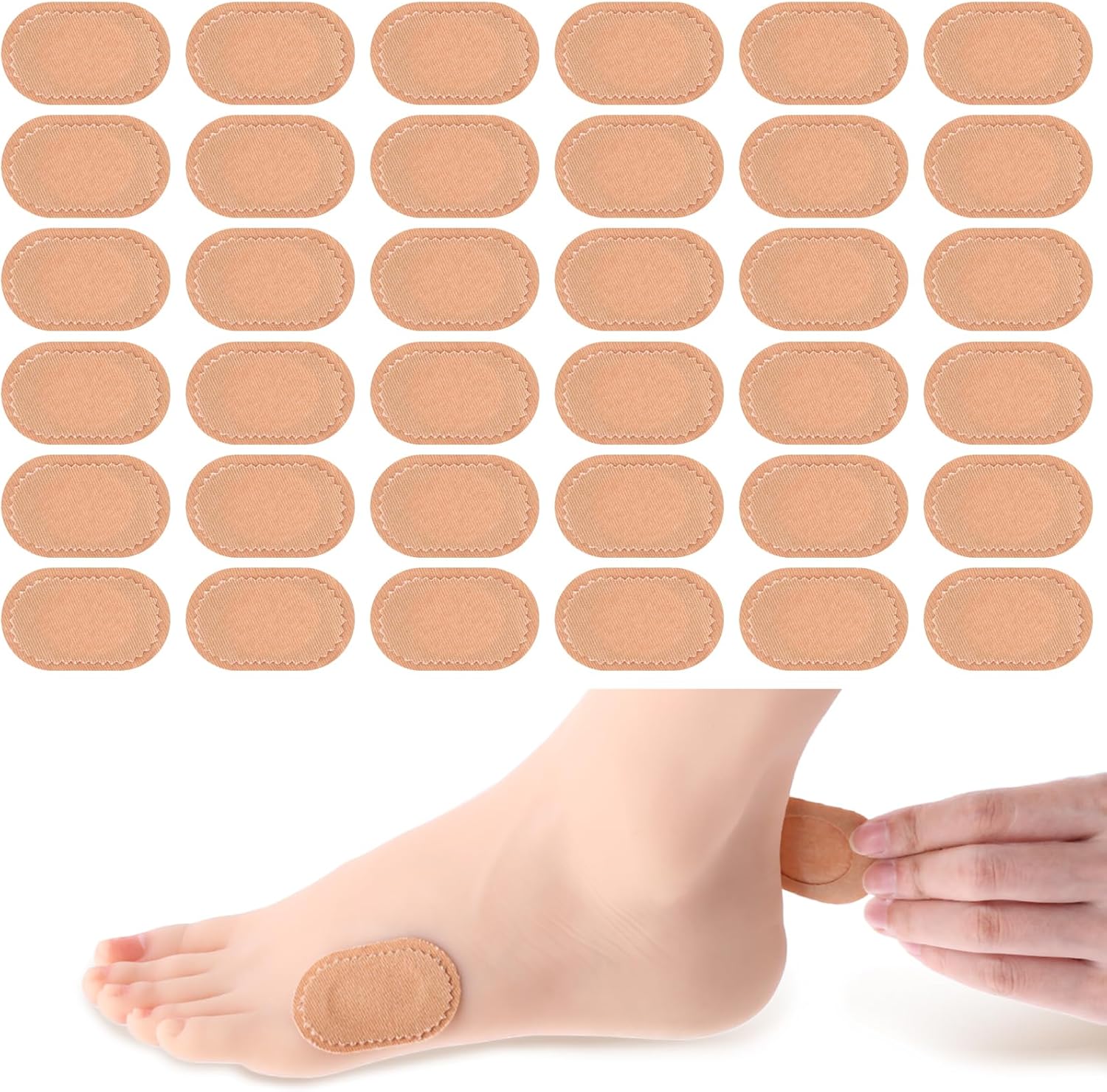 Lusofie Bunion Pain Relief Pads front view packaging for foot care