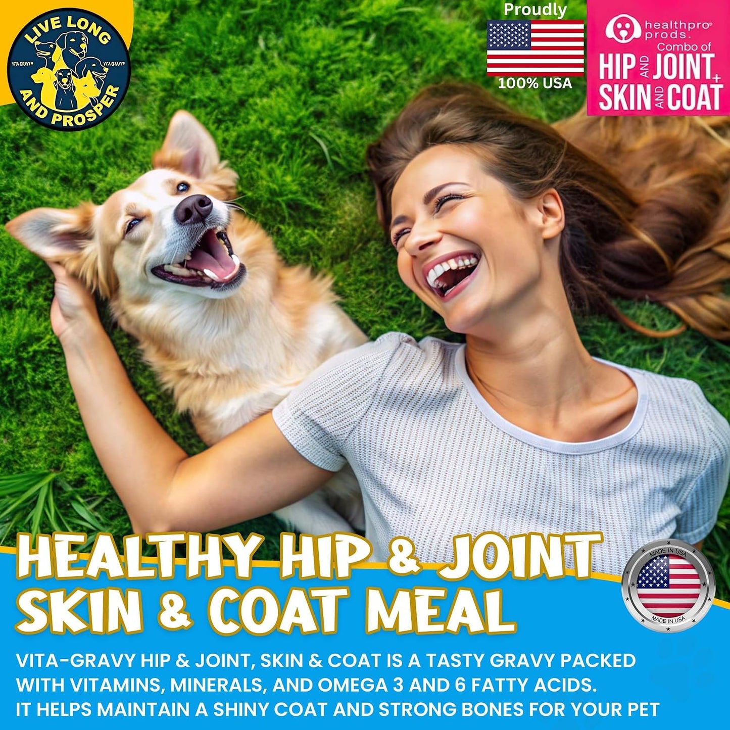 Healthpro Prods VitaGravy three point five ounce pouches bundle for daily meal enhancement