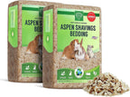 Small Pet Select Aspen Bedding jumbo pack ready for habitat setup