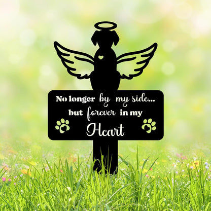 Cat Grave Marker Outdoor Memorial - 12in Metal Pet Memorial Plaque with Garden Sleeping Cat, Weatherproof Headstone for Yard or Indoor Tribute, Sympathy Gift for Loss of Cat - Image 9