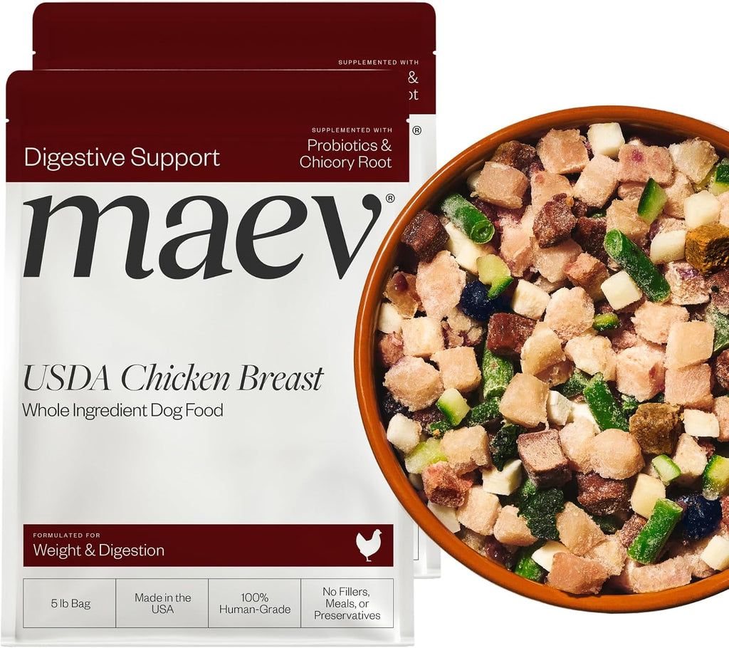Maev Human-Grade Fresh-Frozen Beef Dog Food, Weight & Digestion Formula | High-Protein, Grain-Free, Whole Ingredient Raw Food for Dogs | Complete & Balanced Meal or Topper | Made in USA | 5 lb - Image 14