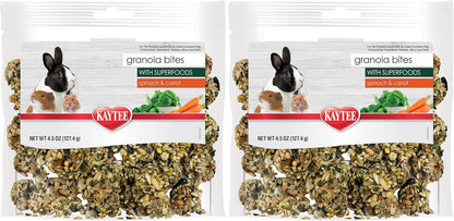 Kaytee cranberry apple and flaxseed foraging bites for guinea pigs