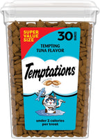 Temptations Cat Treats Classic Crunchy and Soft Cat Treats, Tempting Tuna Flavor, 16 oz. Tub - Image 13