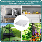 Side profile of Bytebay 16 by 13 inch indoor cat repellent mat